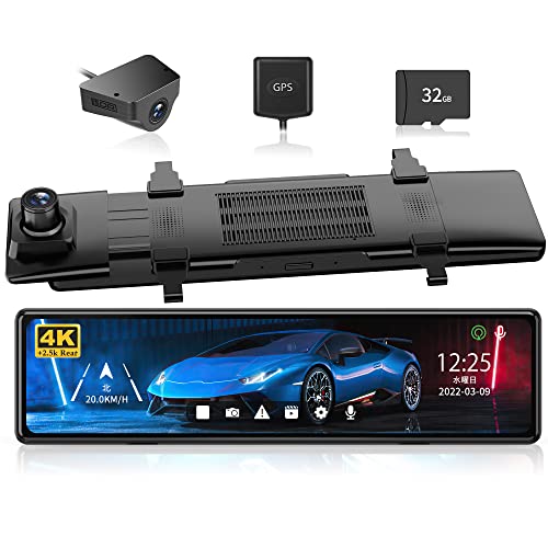 Amazon.co.jp: REDTIGER T27 ドライブレコーダー ミラー型 4K ドラレコ